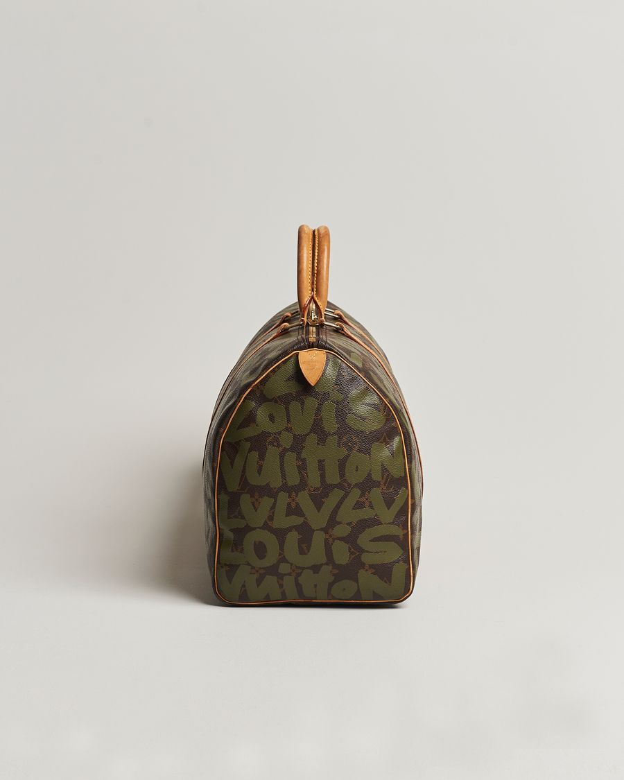 Herre | Louis Vuitton Pre-Owned Keepall 50 Bag Graffiti | Louis Vuitton Pre-Owned | Keepall 50 Bag Graffiti