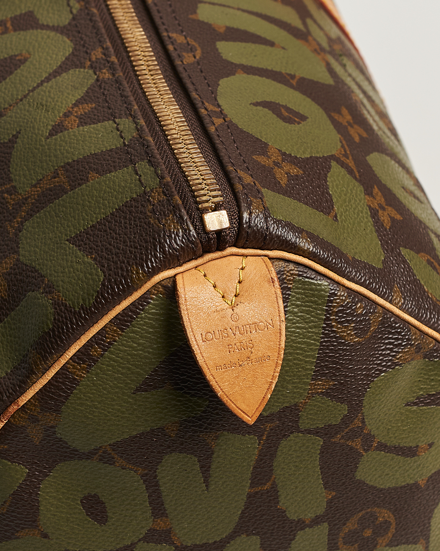 Herre | Louis Vuitton Pre-Owned Keepall 50 Bag Graffiti | Louis Vuitton Pre-Owned | Keepall 50 Bag Graffiti