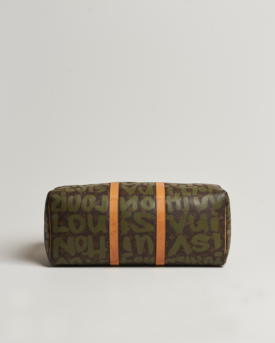 Herre | Louis Vuitton Pre-Owned Keepall 50 Bag Graffiti | Louis Vuitton Pre-Owned | Keepall 50 Bag Graffiti