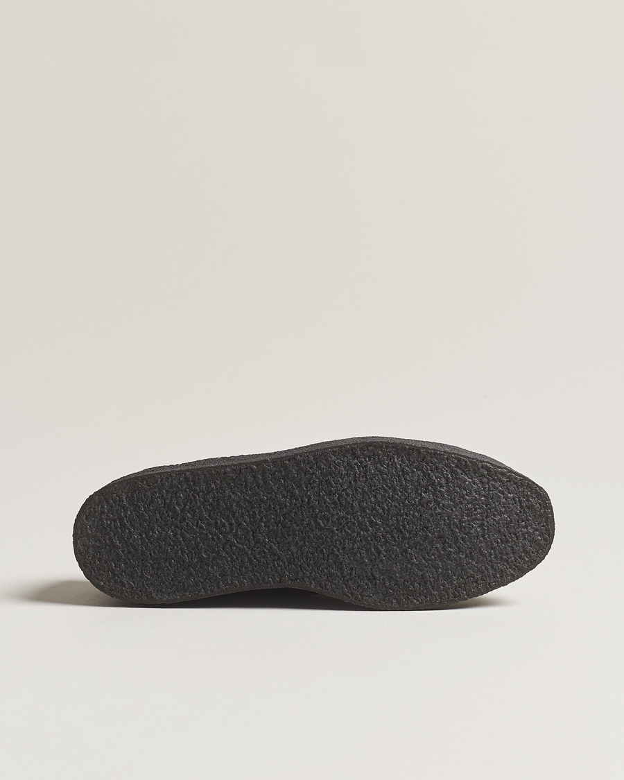 Herre | Sanders Ash Suede Monkey Shoe Black | Sanders | Ash Suede Monkey Shoe Black