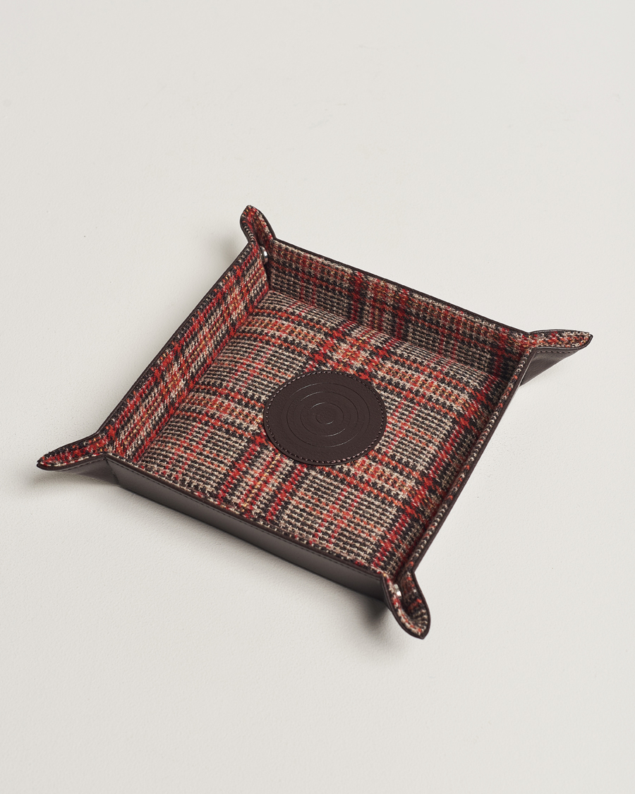 Herre | WOLF WM Brown Coin Tray Tweed Brown | WOLF | WM Brown Coin Tray Tweed Brown