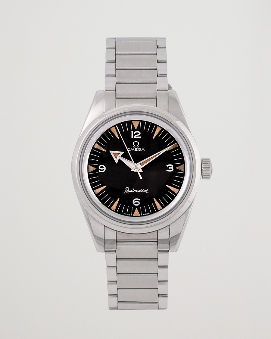 Herre | Omega Pre-Owned Railmaster The 1957 Trilogy Limited Edition Silver | Omega Pre-Owned | Railmaster The 1957 Trilogy Limited Edition Silver