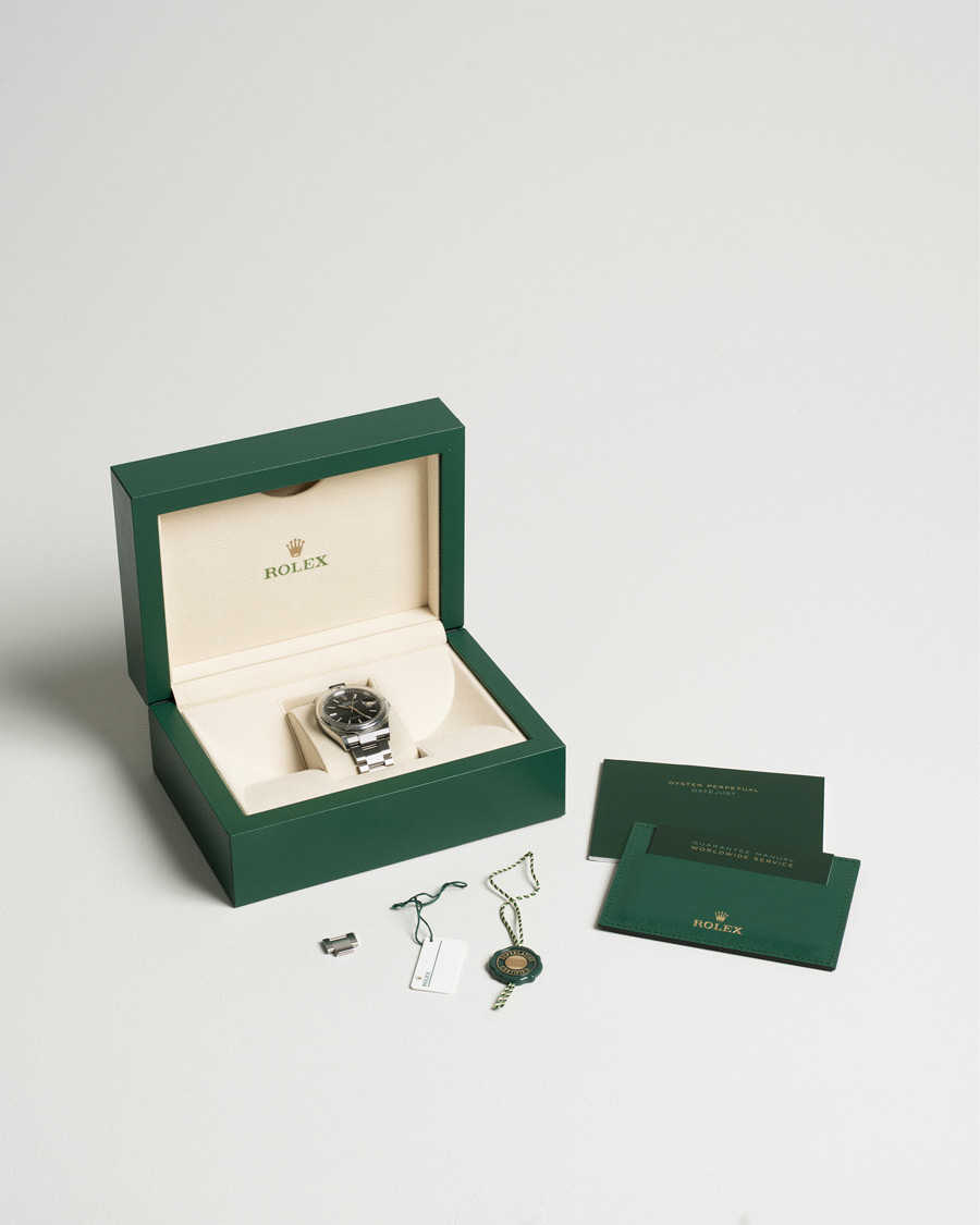 Herre | Rolex Pre-Owned Datejust Blue 126200 Silver | Rolex Pre-Owned | Datejust Blue 126200 Silver