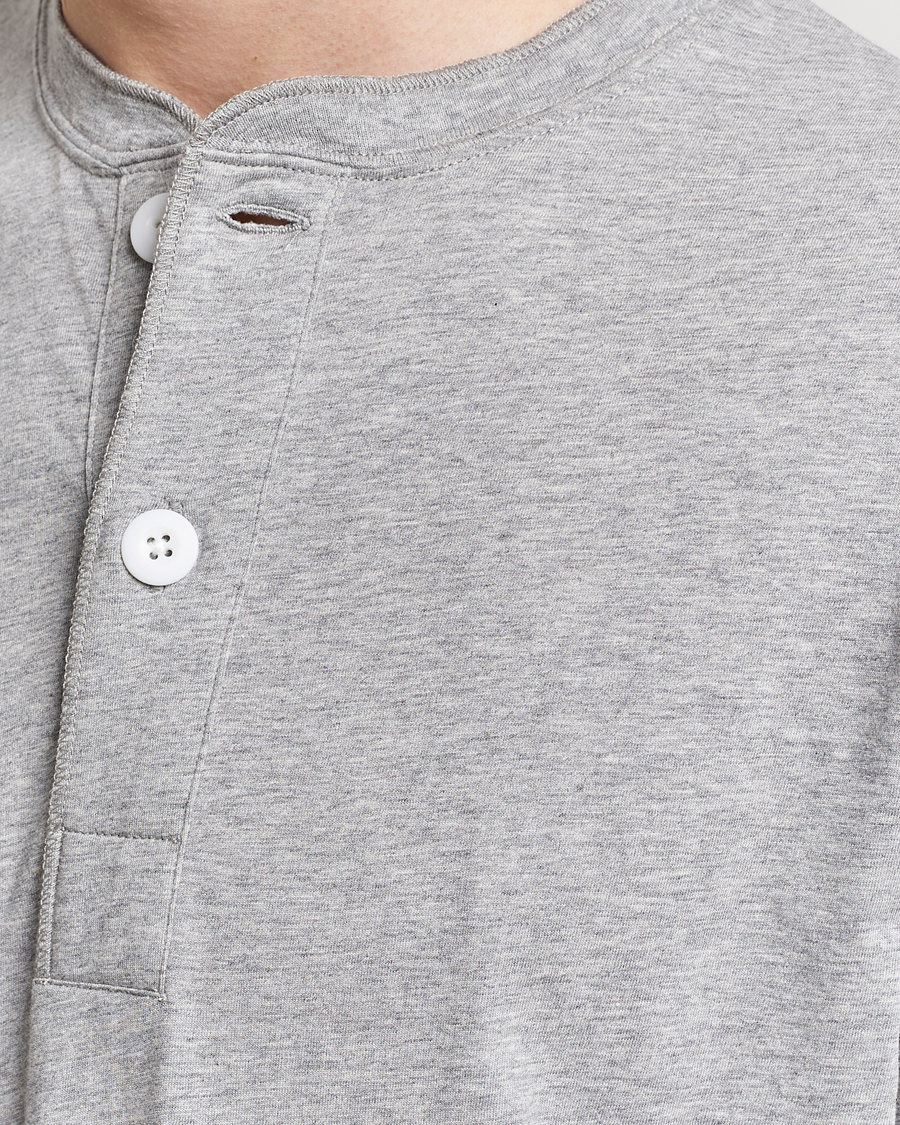 Herre | Gensere | BEAMS PLUS | Cotton Henley Grey