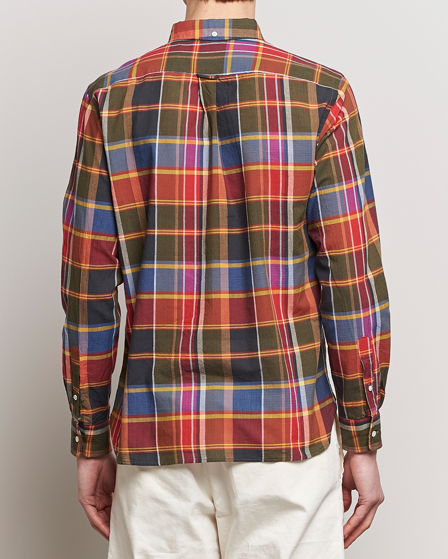 Herre | Skjorter | BEAMS PLUS | Button Down Madras Shirt Red Check