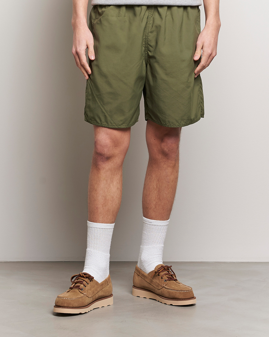 Men |  | BEAMS PLUS | MIL Athletic Shorts Olive