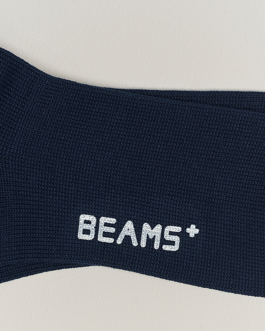 Herre | Avdelinger | BEAMS PLUS | Schoolboy Socks Navy/Red