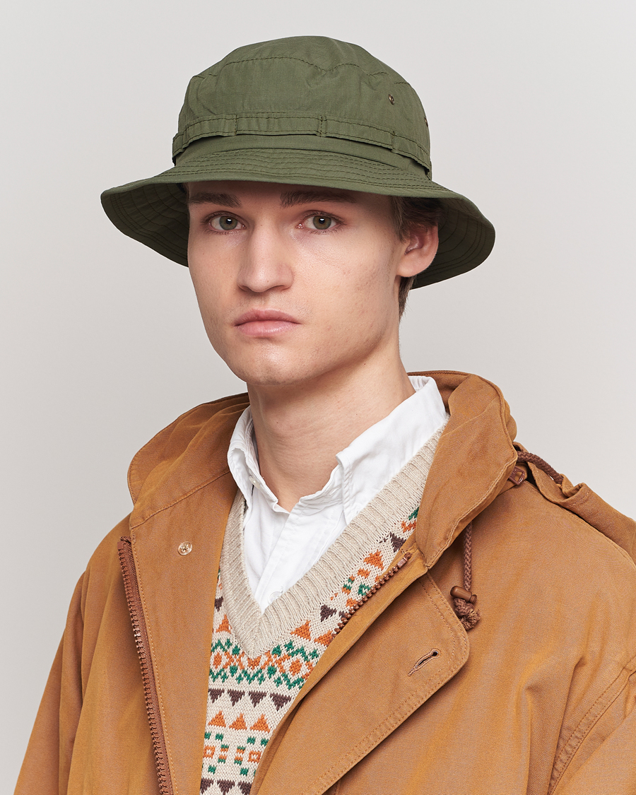 Herre |  | BEAMS PLUS | Ripstop Jungle Hat Olive