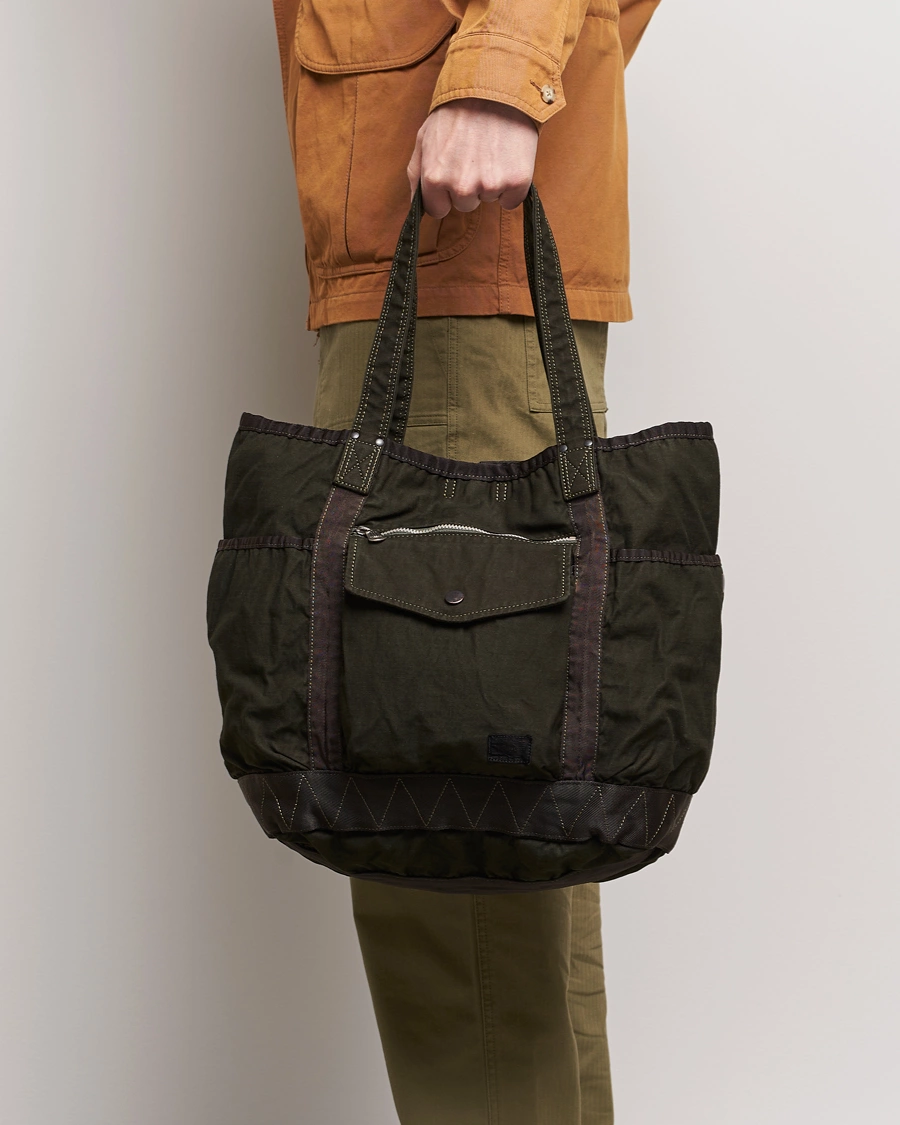Herre | Japanese Department | Porter-Yoshida & Co. | Crag Tote Bag Khaki
