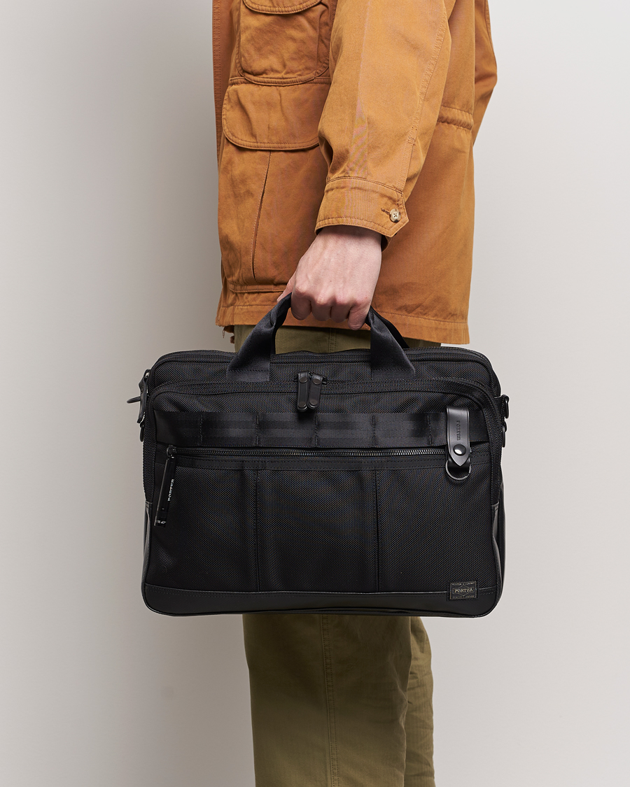 Herre | Porter-Yoshida & Co. | Porter-Yoshida & Co. | Heat 2Way Briefcase Black