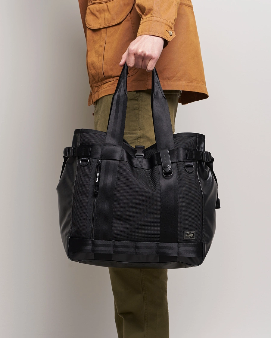 Herre | Vesker | Porter-Yoshida & Co. | Heat Tote Bag Black