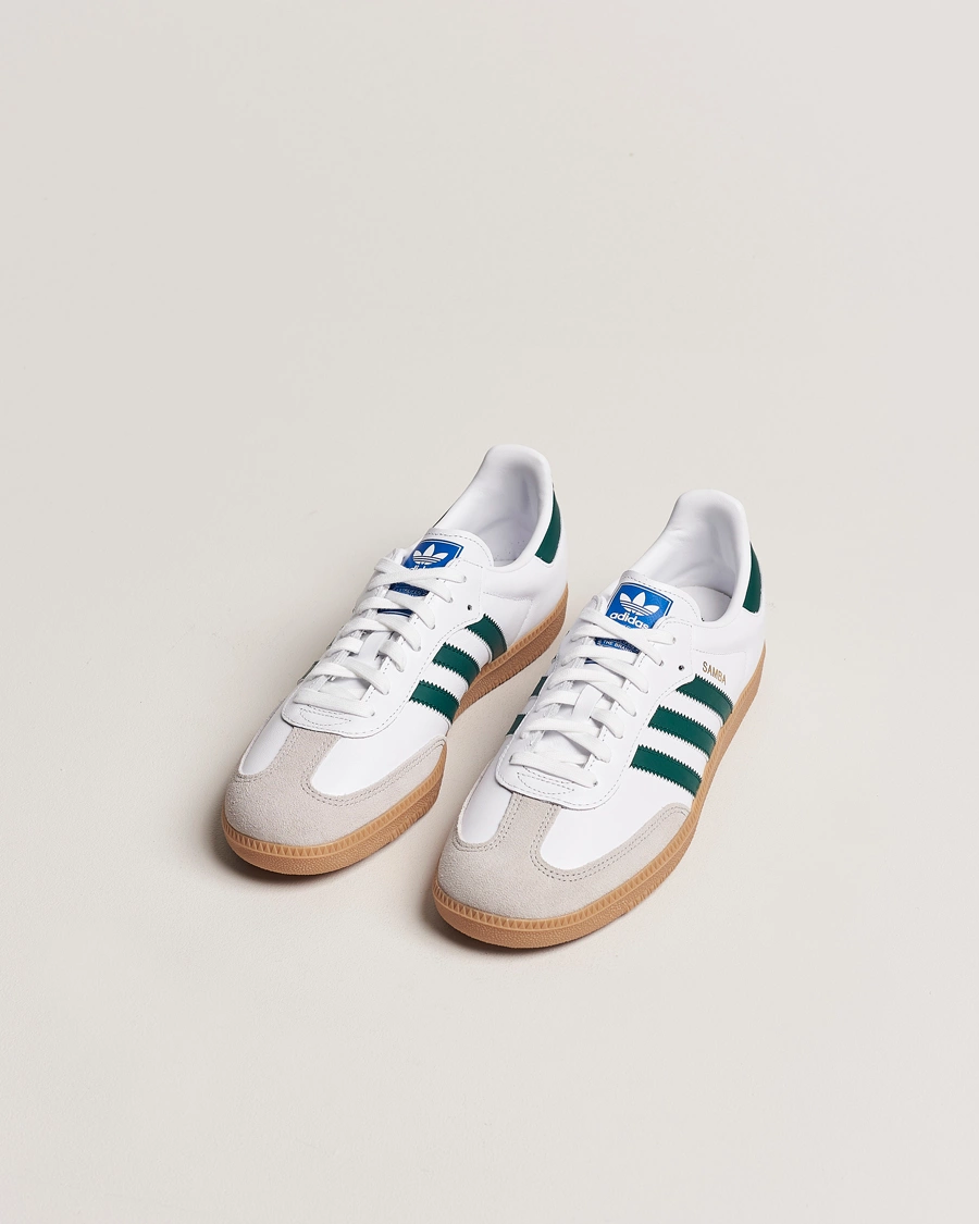 Herre | Hvite sneakers | adidas Originals | Samba OG Sneaker White/Green
