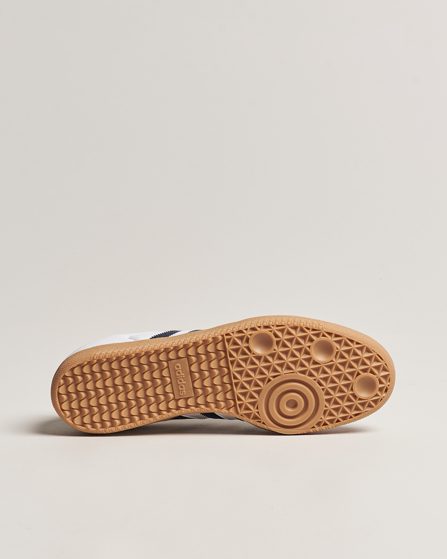 Herre | adidas Originals Samba OG Sneaker White/Navy | adidas Originals | Samba OG Sneaker White/Navy