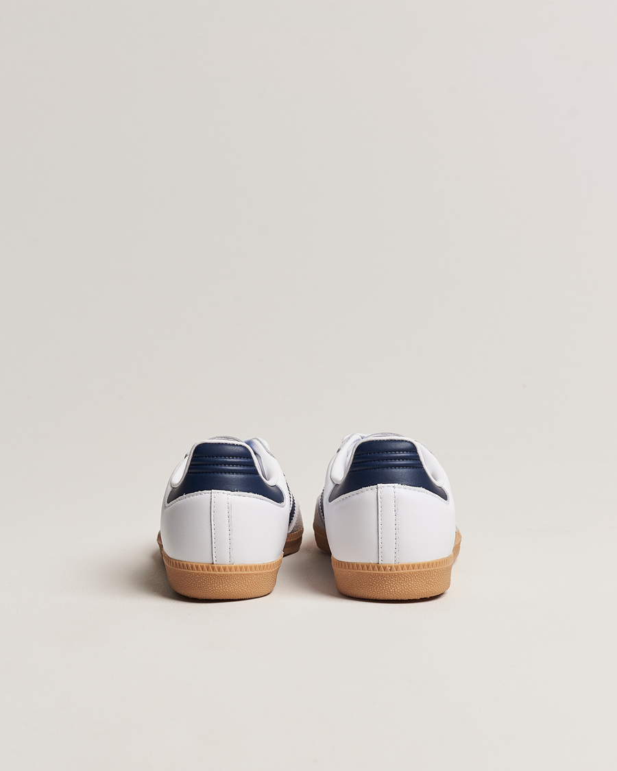 Herre | adidas Originals Samba OG Sneaker White/Navy | adidas Originals | Samba OG Sneaker White/Navy
