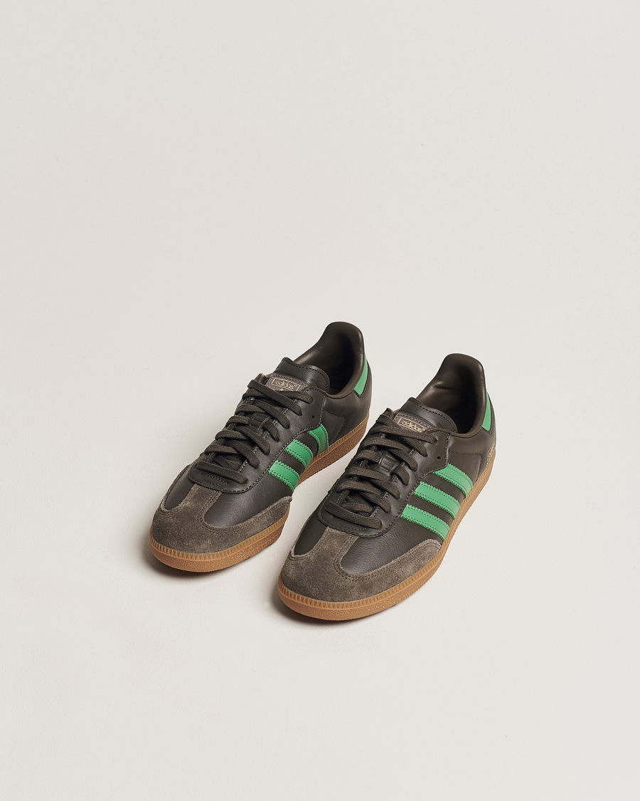 Herre | Sko i mokka | adidas Originals | Samba OG Sneaker Brown/Green