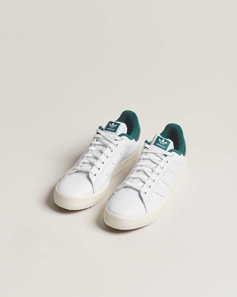 Herre | Hvite sneakers | adidas Originals | Stan Smith B-Side Sneaker White/Green