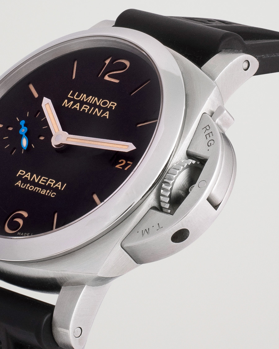 Herre | Panerai Pre-Owned Luminor 1950 42 Marina PAM01392 Silver | Panerai Pre-Owned | Luminor 1950 42 Marina PAM01392 Silver