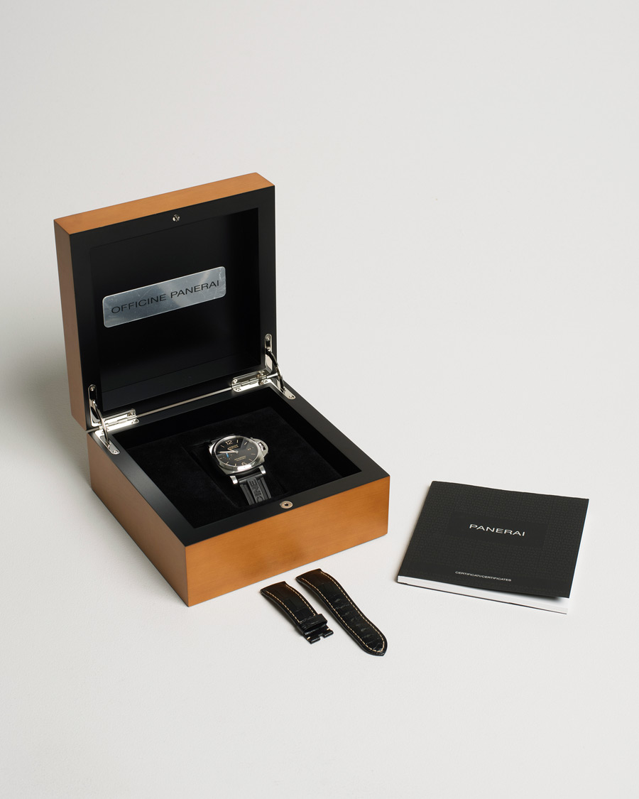 Herre | Panerai Pre-Owned Luminor 1950 42 Marina PAM01392 Silver | Panerai Pre-Owned | Luminor 1950 42 Marina PAM01392 Silver