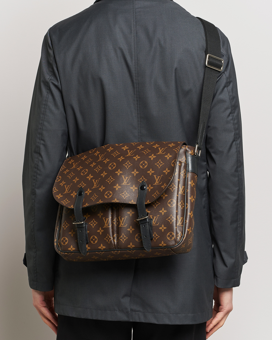 Herre | Louis Vuitton Pre-Owned Christopher Shoulder Bag Monogram | Louis Vuitton Pre-Owned | Christopher Shoulder Bag Monogram