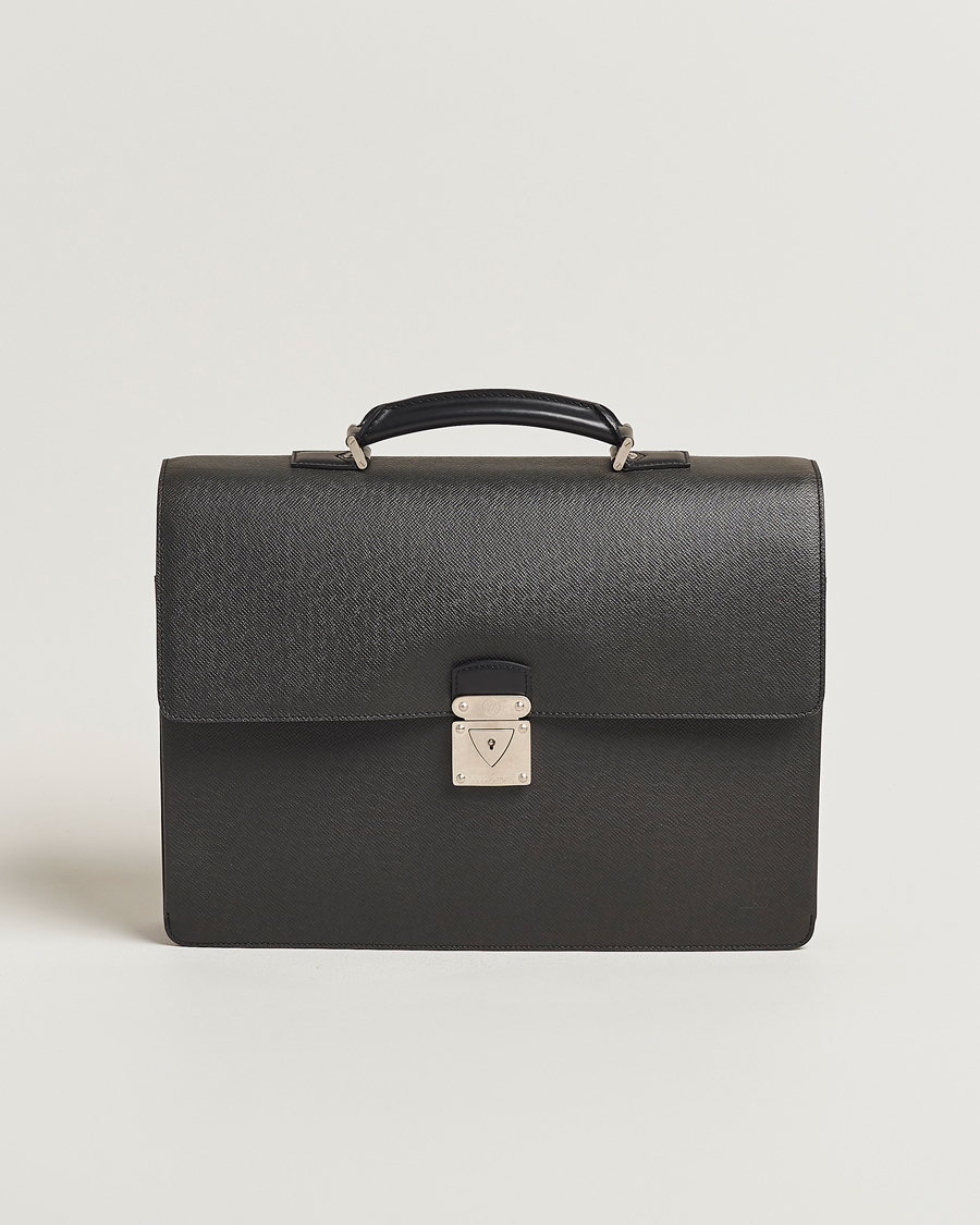 Herre | Louis Vuitton Pre-Owned Robusto Breifcase Black | Louis Vuitton Pre-Owned | Robusto Breifcase Black