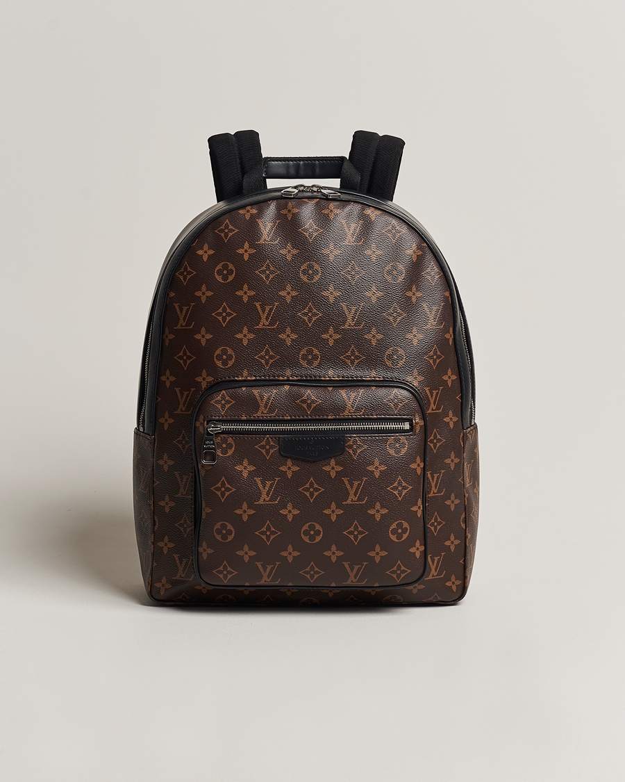 Herre | Louis Vuitton Pre-Owned Josh Macassar Backpack Monogram | Louis Vuitton Pre-Owned | Josh Macassar Backpack Monogram