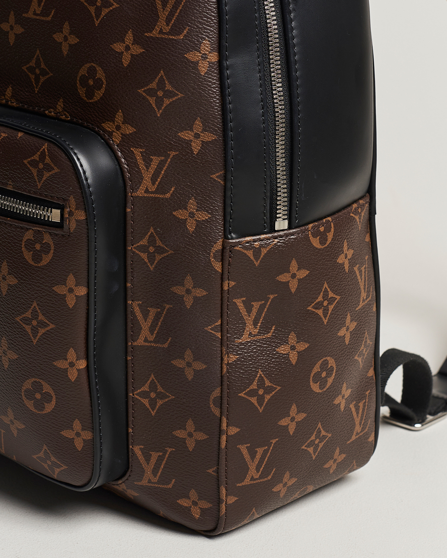 Herre | Louis Vuitton Pre-Owned Josh Macassar Backpack Monogram | Louis Vuitton Pre-Owned | Josh Macassar Backpack Monogram