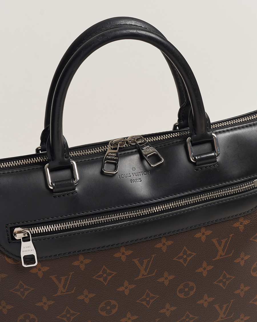 Herre | Louis Vuitton Pre-Owned Porte Documents Jour Document Bag Monogram | Louis Vuitton Pre-Owned | Porte Documents Jour Document Bag Monogram