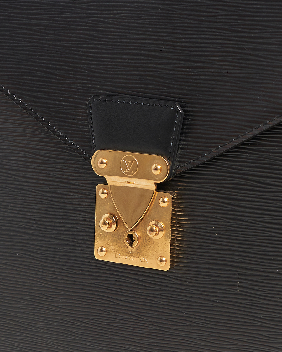 Herre | Louis Vuitton Pre-Owned Serviette Conseiller EPI Leather Briefcase | Louis Vuitton Pre-Owned | Serviette Conseiller EPI Leather Briefcase
