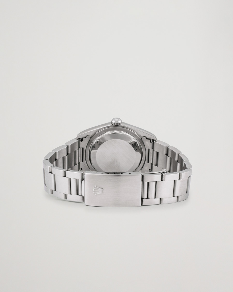 Herre | Rolex Pre-Owned Datejust 16200 Oystert Perpetual Steel Silver | Rolex Pre-Owned | Datejust 16200 Oystert Perpetual Steel Silver