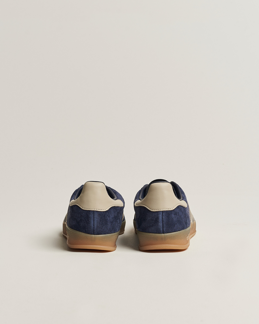Herre | adidas Originals Gazelle Indoor Sneaker Blue/Beige | adidas Originals | Gazelle Indoor Sneaker Blue/Beige