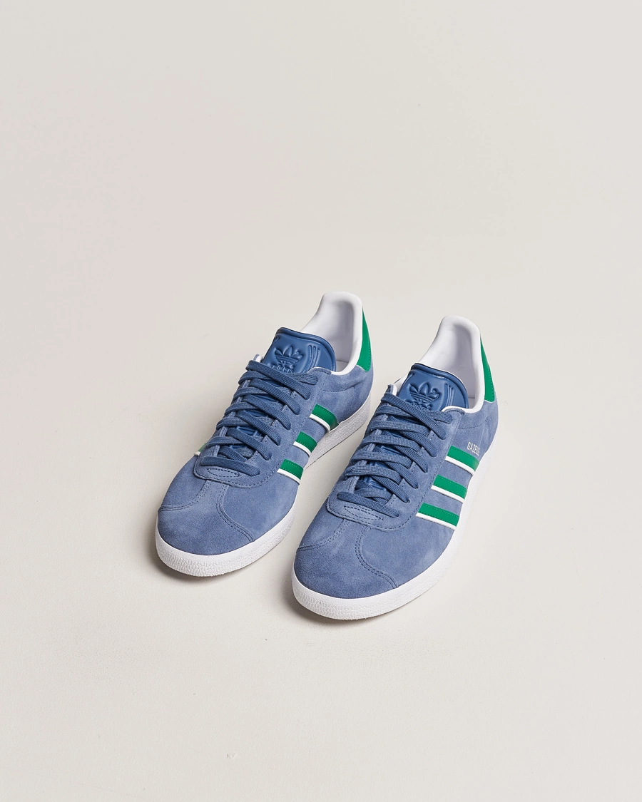 Herre | Sko i mokka | adidas Originals | Gazelle Sneaker Blue/Green