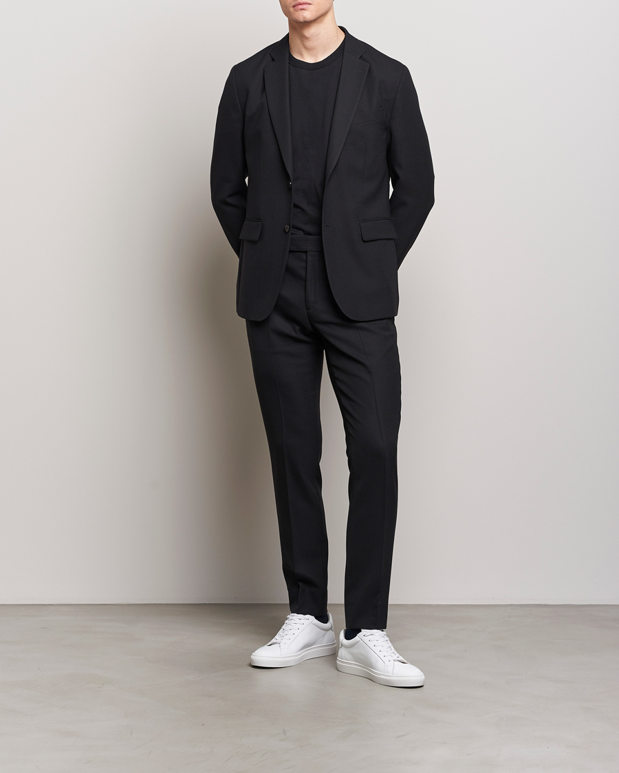 Herre | Bukser | J.Lindeberg | Grant Active Hopsack Pants Black