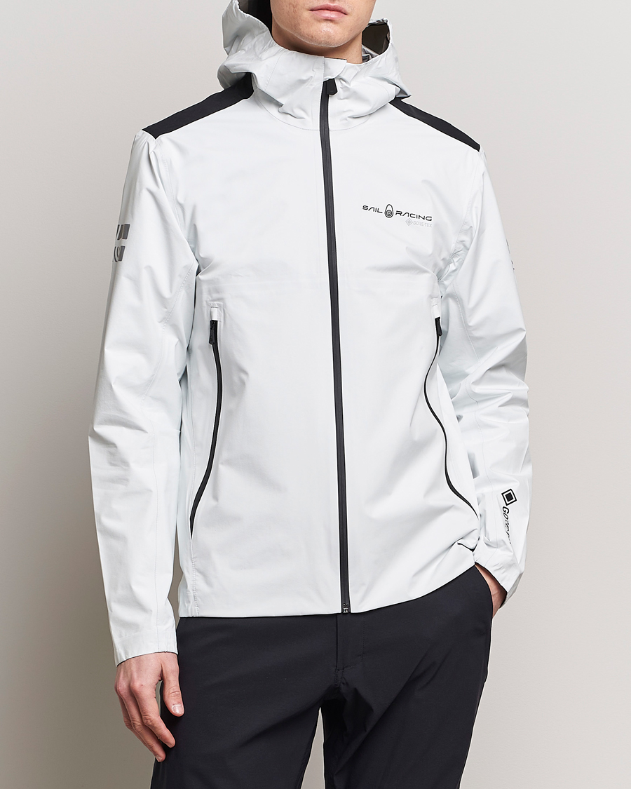 Herre | Skaljakker | Sail Racing | Spray Gore-Tex Hooded Jacket Storm White