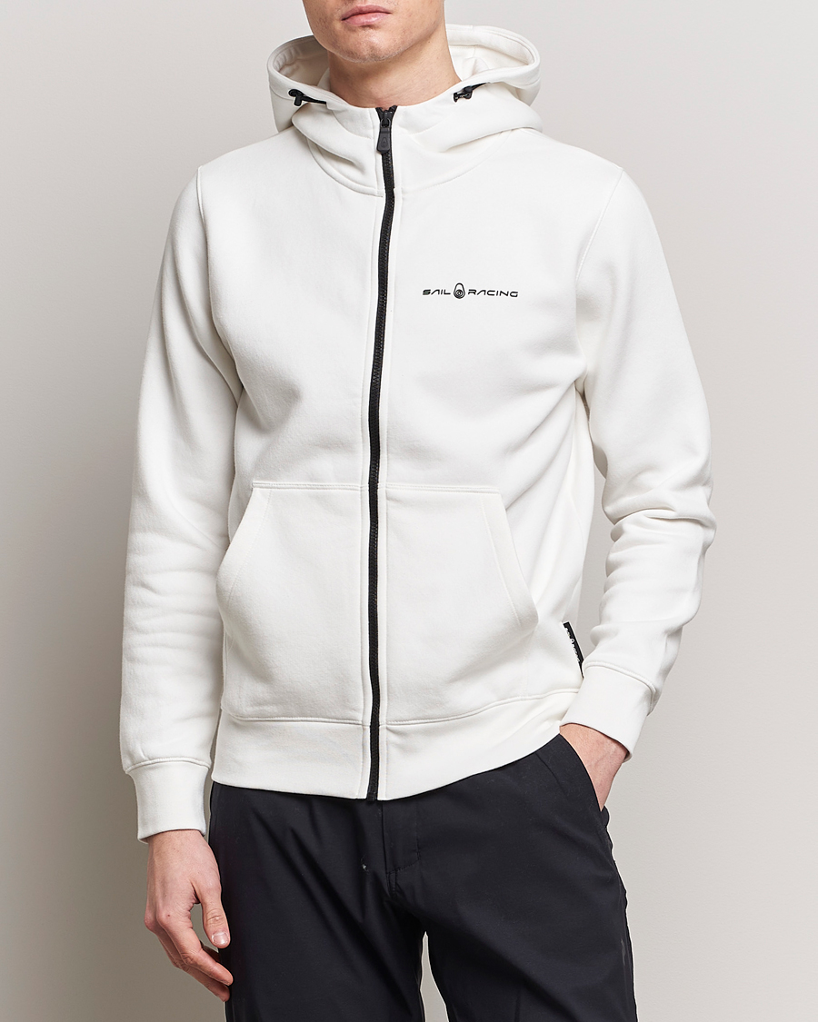 Herre | Sail Racing | Sail Racing | Bowman Full Zip Hoodie Storm White