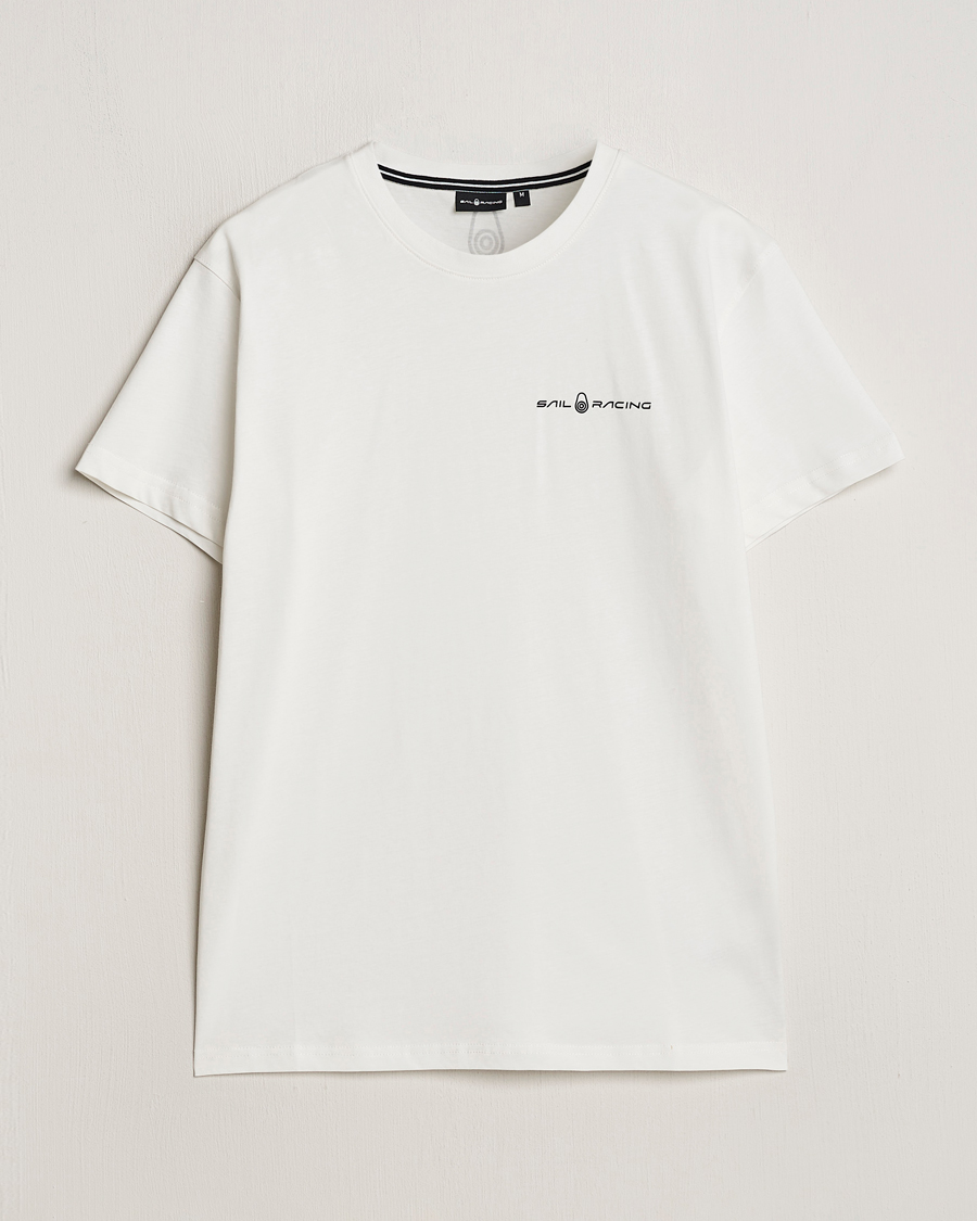 Herre | T-Shirts | Sail Racing | Bowman Crew Neck T-Shirt Storm White