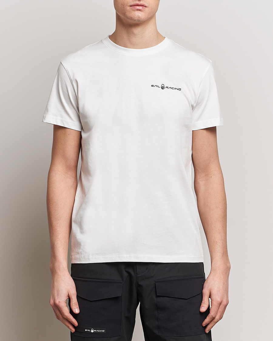 Herr | Kläder | Sail Racing | Bowman Crew Neck T-Shirt Storm White