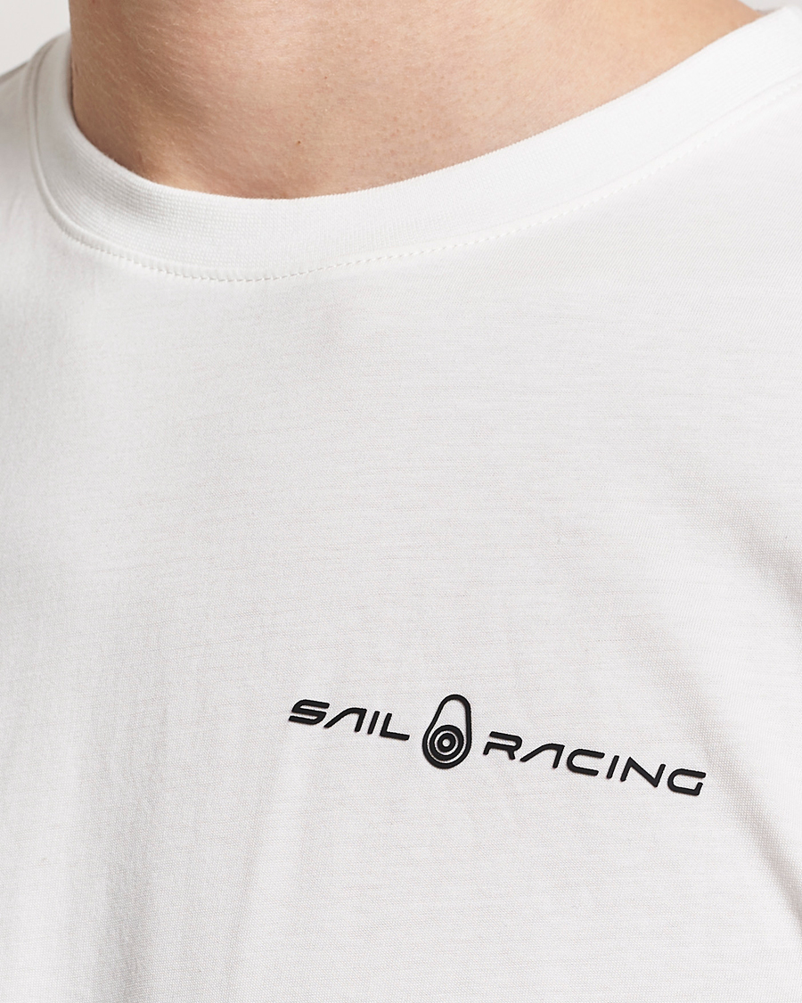 Herre | T-Shirts | Sail Racing | Bowman Crew Neck T-Shirt Storm White