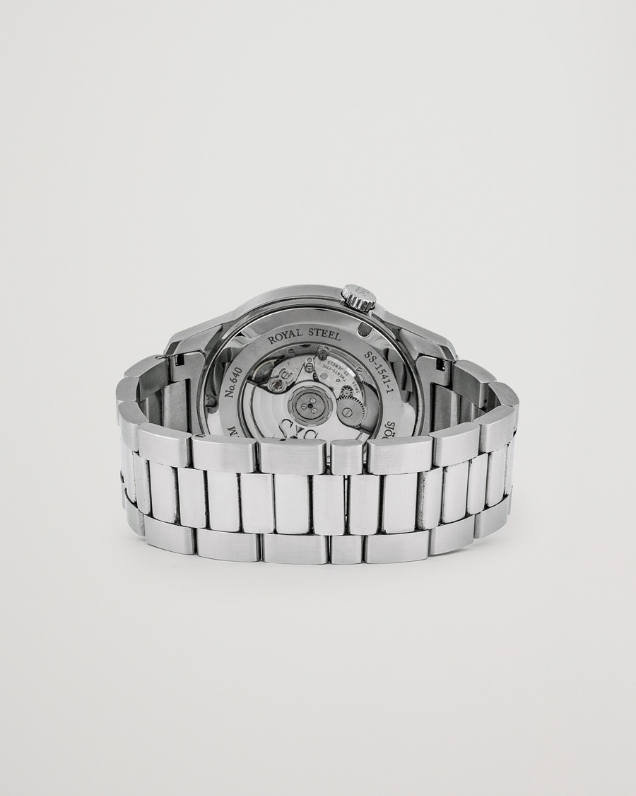 Herre | Sjöö Sandström Pre-Owned Royal Steel Classic 41mm Silver | Sjöö Sandström Pre-Owned | Royal Steel Classic 41mm Silver
