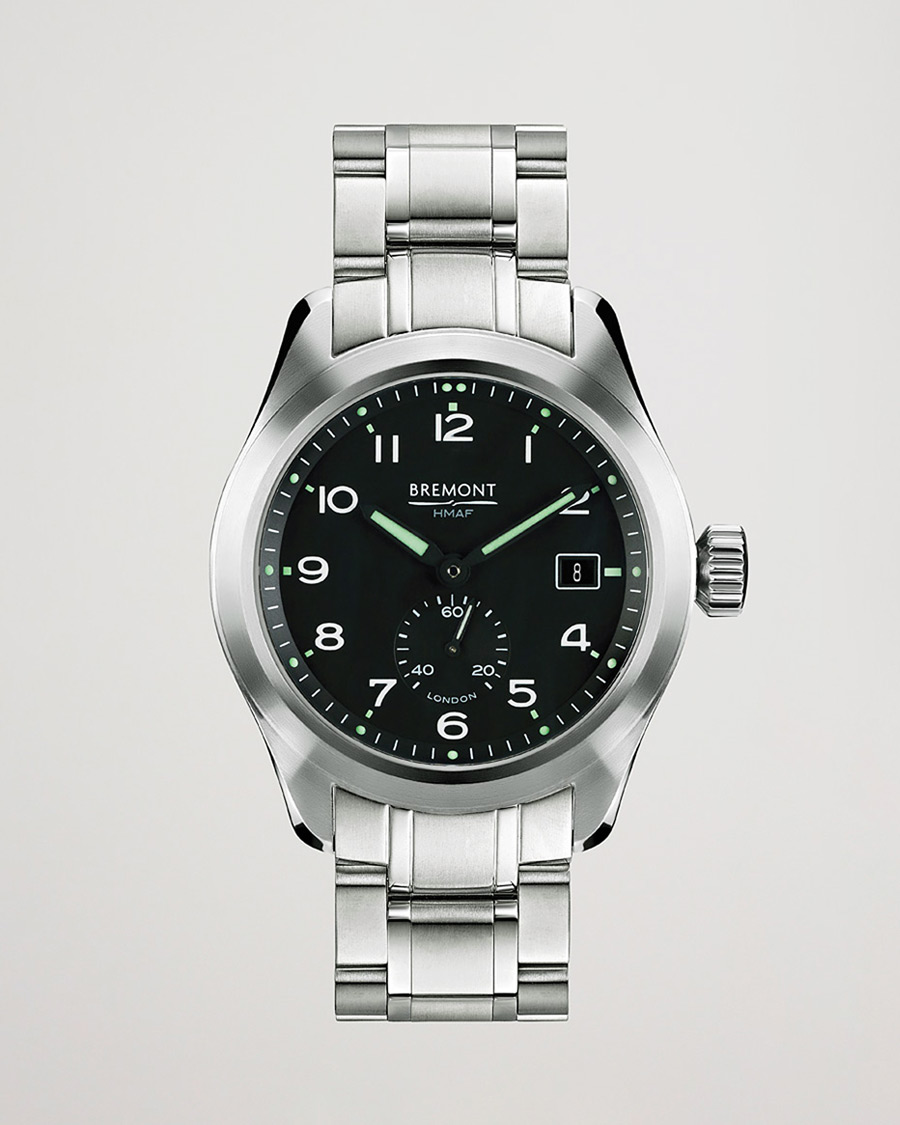 Herre | Bremont Pre-Owned Broadsword 40mm Steel Bracelet Black Dial Silver | Bremont Pre-Owned | Broadsword 40mm Steel Bracelet Black Dial Silver