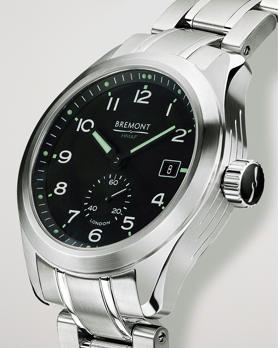 Herre | Bremont Pre-Owned Broadsword 40mm Steel Bracelet Black Dial Silver | Bremont Pre-Owned | Broadsword 40mm Steel Bracelet Black Dial Silver