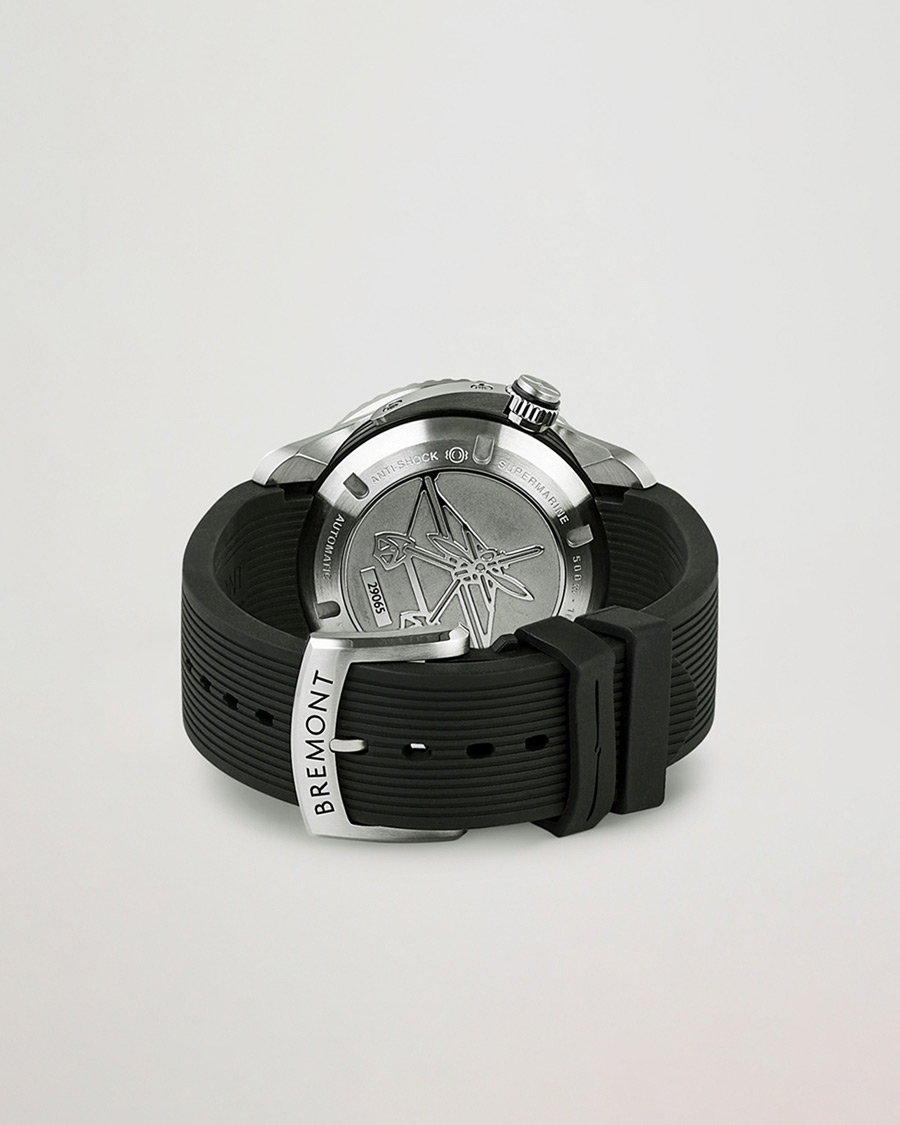 Herre | Bremont Pre-Owned S500 Supermarine 43mm Black Dial Silver | Bremont Pre-Owned | S500 Supermarine 43mm Black Dial Silver