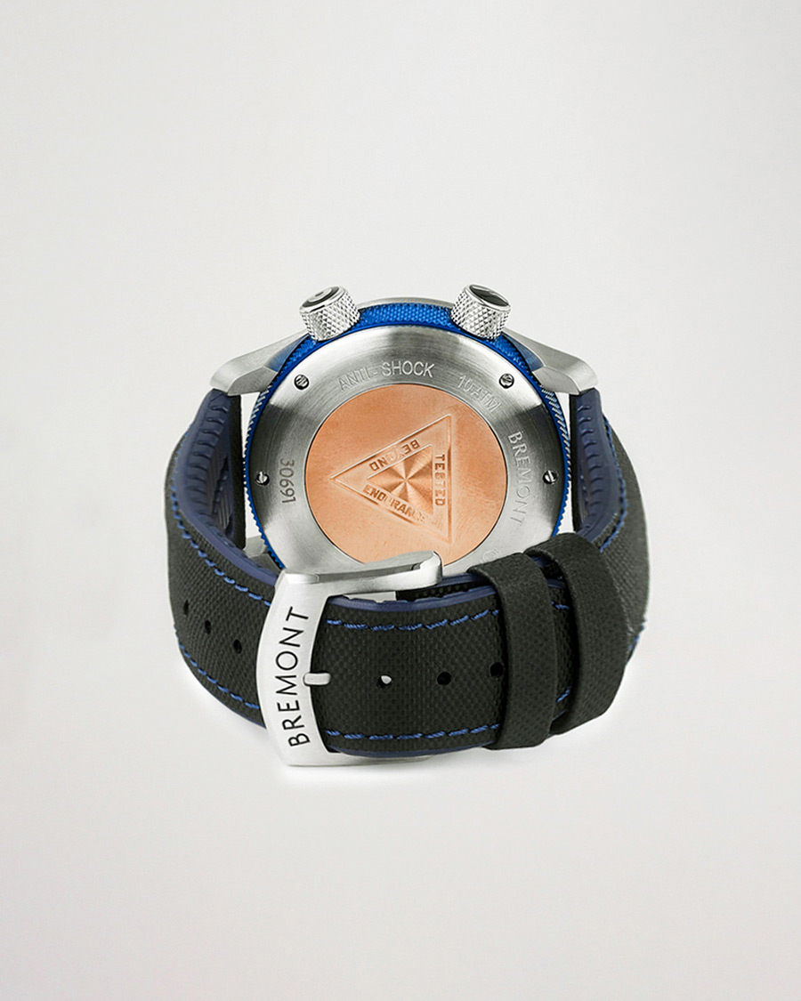 Herre | Bremont Pre-Owned MBII Pilot Watch 43mm Blue Dial Silver | Bremont Pre-Owned | MBII Pilot Watch 43mm Blue Dial Silver