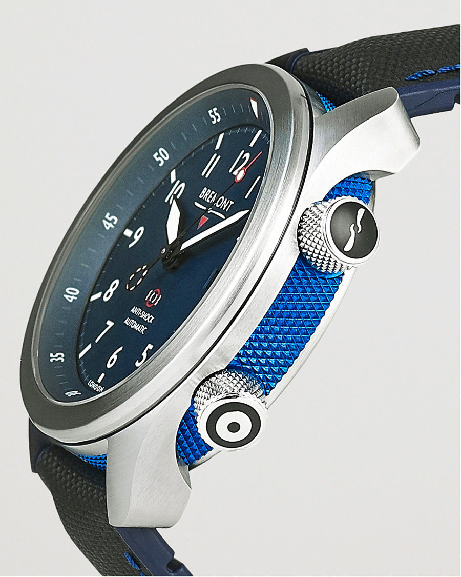 Herre | Bremont Pre-Owned MBII Pilot Watch 43mm Blue Dial Silver | Bremont Pre-Owned | MBII Pilot Watch 43mm Blue Dial Silver