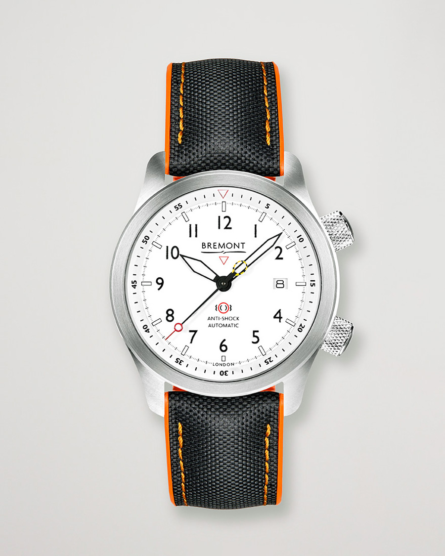 Herre | Bremont Pre-Owned MBII Pilot Watch 43mm White Dial Silver | Bremont Pre-Owned | MBII Pilot Watch 43mm White Dial Silver