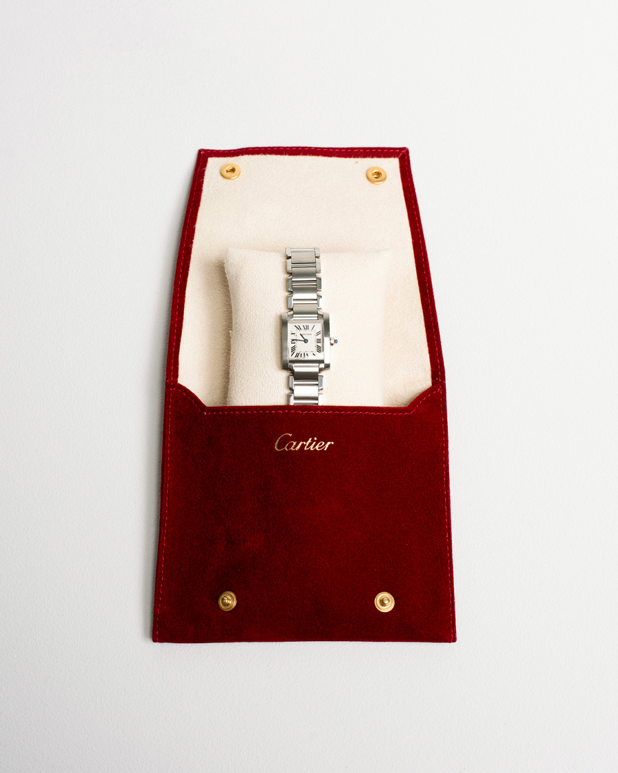 Herre | Cartier Pre-Owned Tank Francaise Silver | Cartier Pre-Owned | Tank Francaise Silver