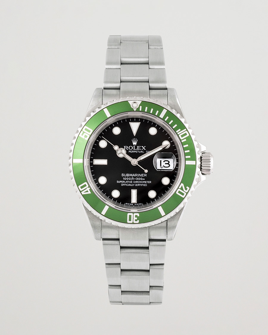 Herre | Rolex Pre-Owned Submariner 16610LV Oyster Perpetual Silver | Rolex Pre-Owned | Submariner 16610LV Oyster Perpetual Silver