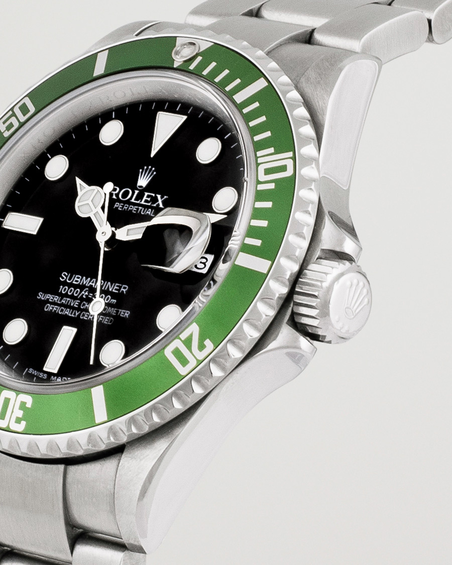 Herre | Rolex Pre-Owned Submariner 16610LV Oyster Perpetual Silver | Rolex Pre-Owned | Submariner 16610LV Oyster Perpetual Silver