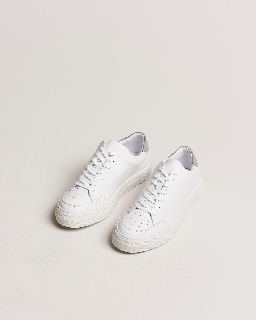 Herre | J.Lindeberg | J.Lindeberg | Art Signature Leather Sneaker White