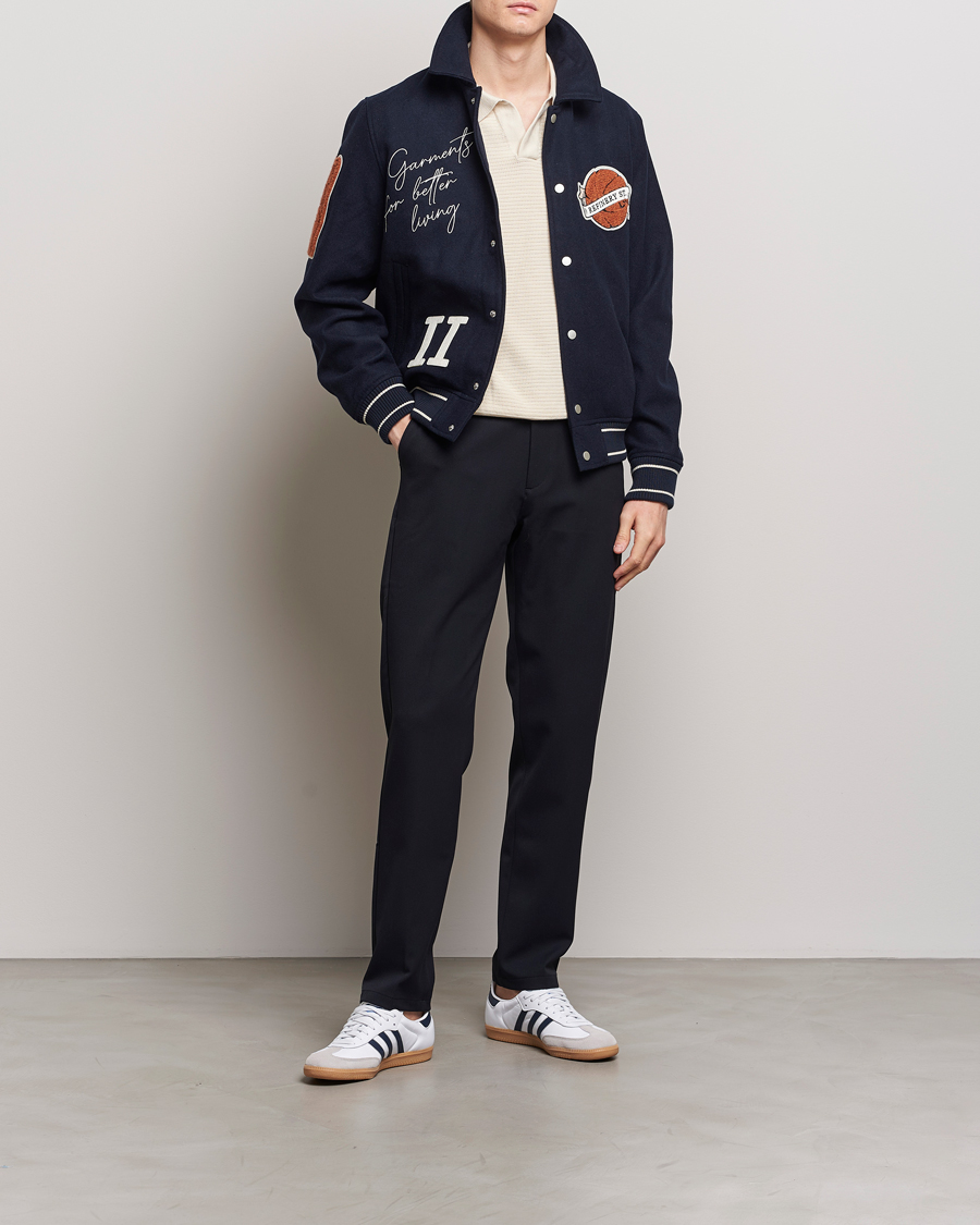 Herre | Bukser | LES DEUX | Como Reg Suit Pants Navy