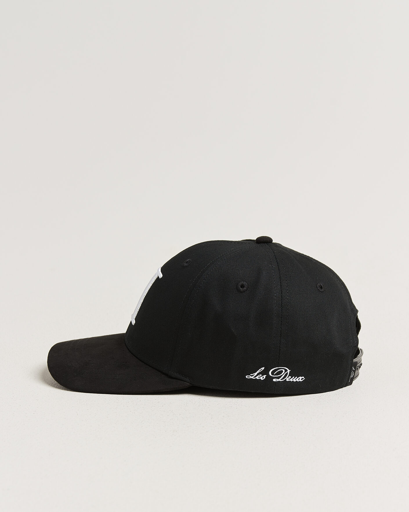 Herre | Hatter og capser | LES DEUX | Baseball Cap Suede II Black/White